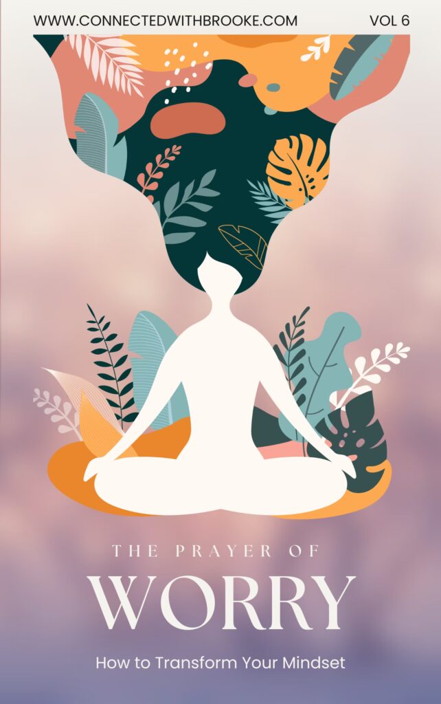 a representation of how a Prayer of Worry looks like in an image of a woman